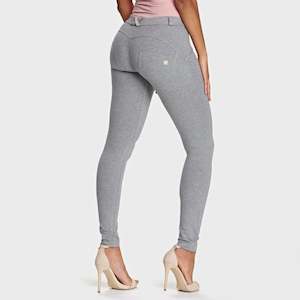 Miss Universe Australia 2021: WRUP Fashion - Mid Rise - Full Length - Melange Grey