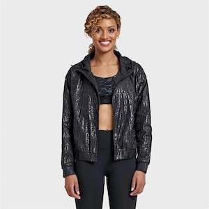 Jumpers Jackets: Sports Jacket with Freddy Print - Black