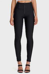 WRUP Thick Layered Diwo Pro - High Waisted - 7/8 Length - Black