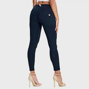 WRUP Fashion - Mid Rise - 7/8 Length - Navy Blue