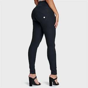 Best Sellers: WRUP Fashion - High Waisted - Full Length - Black