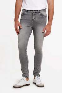 Freddy Men’s Jeans - Slate Grey with Black Stitching