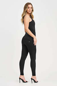 Diwo Pro Pants: WRUP Thick Layered Diwo Pro - High Waisted - Full Length - Black