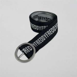 Accessories 1: Freddy Canvas Belt - Black
