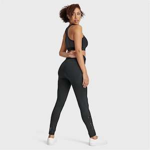 Bd60: WRUP Diwo Sport - High Waisted - 7/8 Length - Black