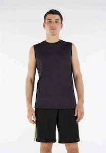 Bd60: Men's Sport Singlet - Black