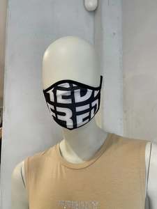 Black and White Freddy Mask