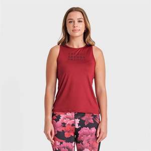 Under 50: Sports Tank Top - Bordeaux