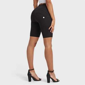WRUP Drill Limited Edition - High Waisted - Biker Shorts - Black