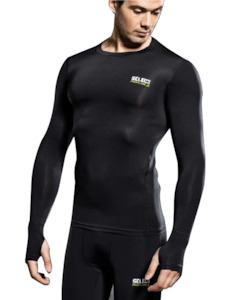 Compression T Shirt And Baselayer Tops: Select Compression L/S Black