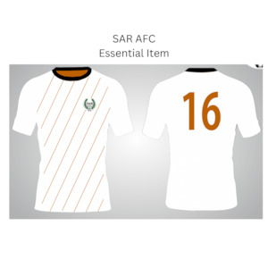 South Auckland Rangers A F C: SAR AFC Away Shirt