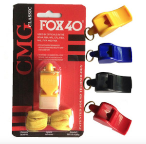 Sports Referee Gear And Equipment: Fox 40® Classic™ Whistle