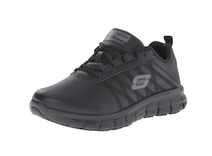 School Shoes: Skechers Work Sure Track - Erath Slip Resistant
