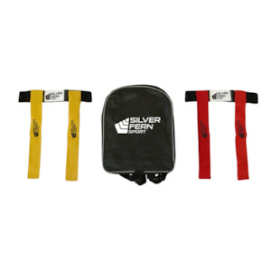 Silver Fern Rippa Rugby Belt Set With Bag