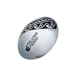 Silver Fern Stealth Touch Rugby Ball