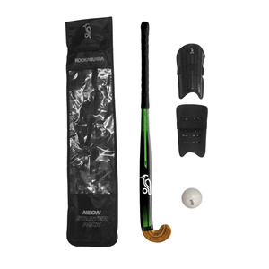 Discount Specialdeal: KOOKABURRA NEON HOCKEY STARTER PACK