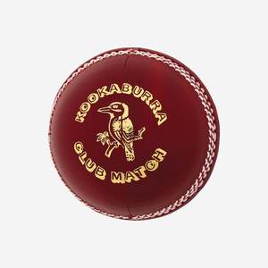 Balls: Kookaburra Club Match 156gm Red