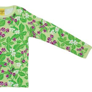 Tops: Dewberry Green Long Sleeve Top (4-5 years)