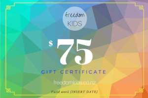Gifts: $75 Gift Voucher