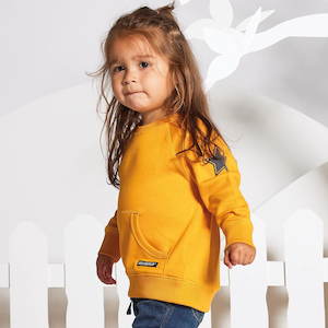 Villervalla: Sweatshirt - Saffron (3 years)