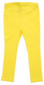 Pants Trousers Leggings: Buttercup Yellow/Kōwhai Leggings (12-14 years)