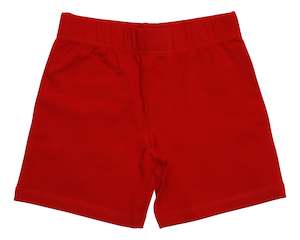 Bottoms: Tango Red/Whero Shorts (4-6 & 8-14 years)
