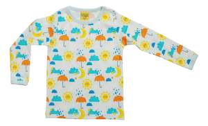 Duns And More Than A Fling: Sun and Rain Long Sleeve Top (2 - 11 years)