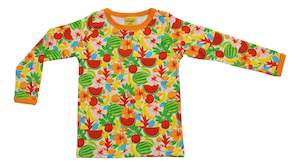 Duns And More Than A Fling: Jungle Long Sleeve Top (3-6 & 9-12 years)