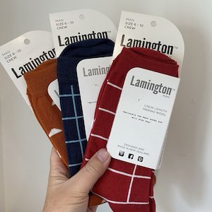 Everything: Bundle #2 - Lamington Socks Man 6-10 Crew
