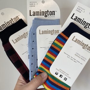 Bundle #4 - Lamington Socks Woman 5-7 Crew