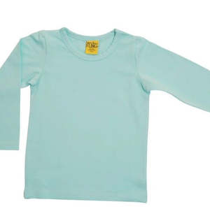 Duns Sweden More Than A Fling 1: Buttons Blue/kikorangi Long Sleeve Top (4-14 years)