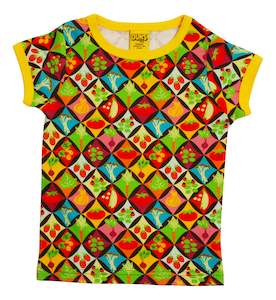 Duns Sweden More Than A Fling 1: Harlequin Veggies Tee (5-13 years)