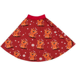 Meow Meow Long Twirly Skirt (18 months - 3 years)