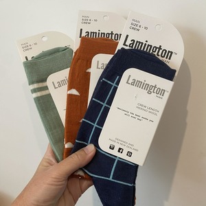 Everything: Bundle #32 - Lamington Socks Man 6-10 Crew