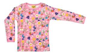 Duns Sweden More Than A Fling 1: Happy Flower Long Sleeve Top (3-12 years)