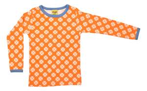 Duns Sweden More Than A Fling 1: Clover Orange Long Sleeve Top (5-12 years)
