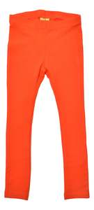 Pants Trousers Leggings: Orange.Com Red Leggings (4-14 years)