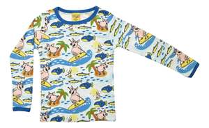 Duns Sweden More Than A Fling 1: Surf Pig Long Sleeve Top (3-12 years)