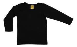 Duns Sweden More Than A Fling 1: Black Long Sleeve Top (4 -14 years)