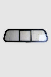 Windows: Sliding window - clear glass - Ute style 1200 long x 300 wide