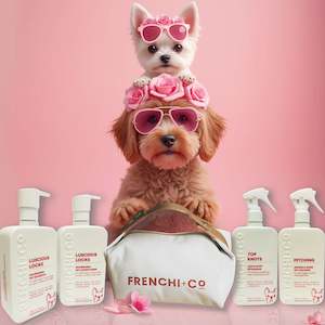 Home Page Collection: LUSCIOUS LOCKS | Nourishing Canvas Bag PAMPER PACK