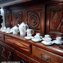 Limoges Porcelain: Limoges 12 cup Coffee Set