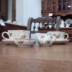 Pottery And Ceramics: Rare French Made Villeroy & Boch Breakfast Cup Set