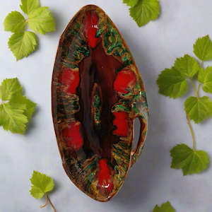 Provençal Glazed Pottery Platter