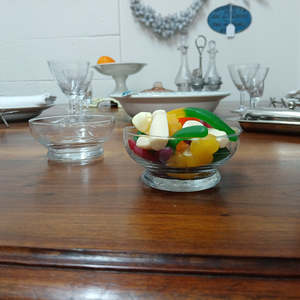 Decor: Small Etched Glass Bowl