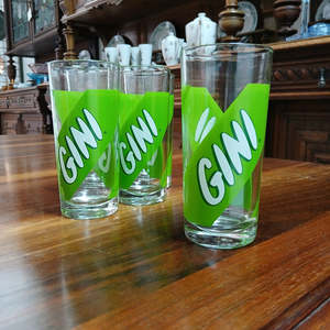Decor: GINI Lemon Soda Glasses