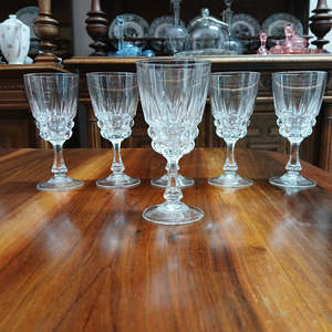 Decor: Crystal D'Arques Pompadour Glasses
