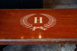 Sold: Original French 1940's Wooden Bistro Hotel Tables