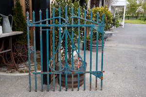 Sale: Vintage French Gate ~ Blue Patina