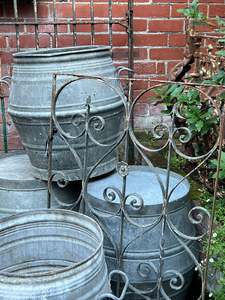 New Shipment: Vintage Zinc Dolly Bins